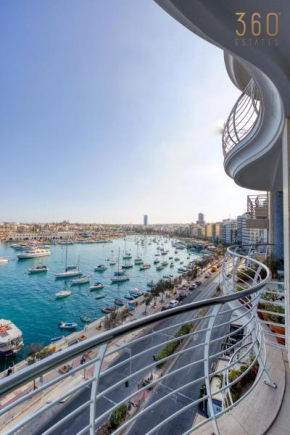 Stunning Seafront 3BR Apt with Terrace in Sliema by 360 Estates